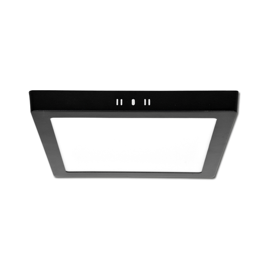 LED Mennyezeti lámpa RAFA LED/18W/230V 3000/4000/6000K 22x22 cm fekete