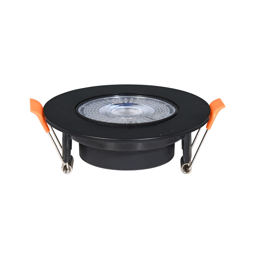 LED Dimmelhető beépíthető lámpa ZITA LED/3/5/7W/230V 3000/4000/6000K átm. 9 cm fekete