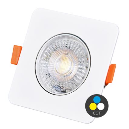 LED Dimmelhető beépíthető lámpa KENT LED/3/5/7W/230V 3000/4000/6000K 9x9 cm fehér