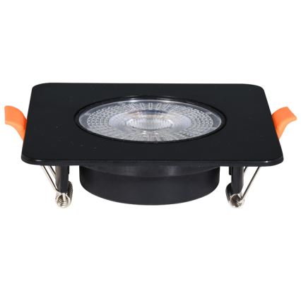 LED Dimmelhető beépíthető lámpa KENT LED/3/5/7W/230V3000/4000/6000K 9x9 cm fekete