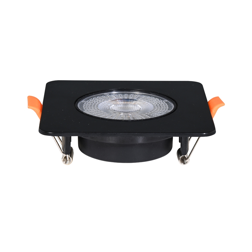 LED Dimmelhető beépíthető lámpa KENT LED/3/5/7W/230V3000/4000/6000K 9x9 cm fekete