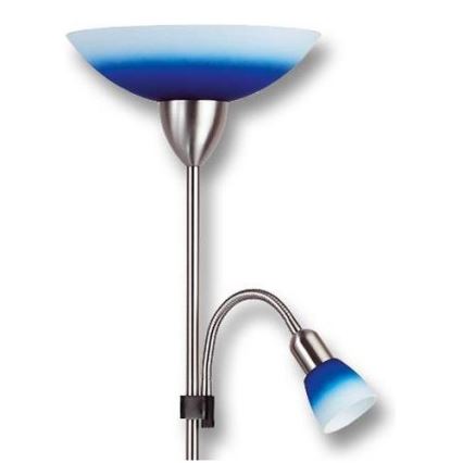 Ecolite LF34-MO/CHRM - Állólámpa DUHA 1xE27/100W/230V + 1xE14/40W