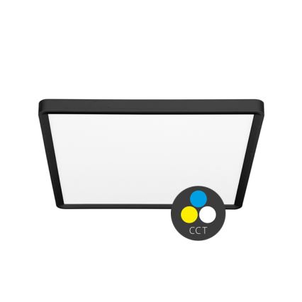 LED Mennyezeti lámpa TERY LED/24W/230V 3000/4000/6000K 30x30 cm IP40 fekete