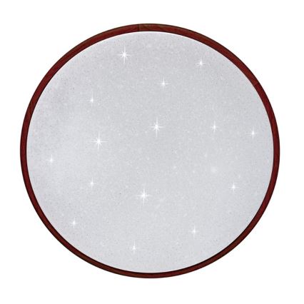 LED Dimmeres mennyezeti lámpa LENA LED/60W/230V 3000-6500K tölgy + távirányító