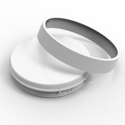 LED Kültéri mennyezeti lámpa érzékelővel MARTIN LED/25W/230V 3000/4000K átm. 35 cm IP65 fehér