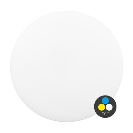 LED Fürdőszobai mennyezeti lámpa DISK LED/24W/230V 3000/4000/6500K átm. 38 cm IP44 fehér