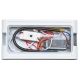 LED Kültéri fali lámpa BRICK 2xLED/6W/230V 3000/4000/6500K IP65 fehér