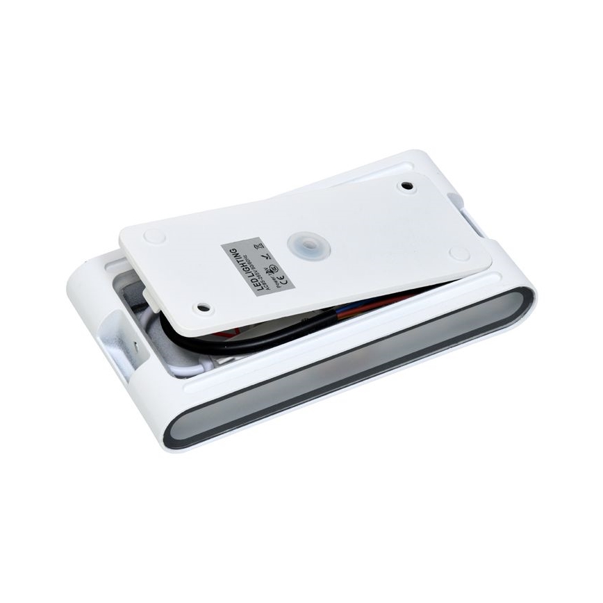 LED Kültéri fali lámpa BRICK 2xLED/6W/230V 3000/4000/6500K IP65 fehér