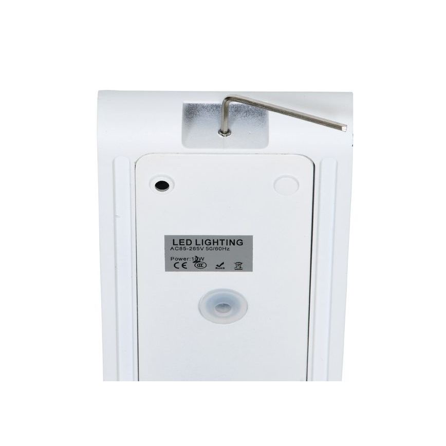 LED Kültéri fali lámpa BRICK 2xLED/6W/230V 3000/4000/6500K IP65 fehér