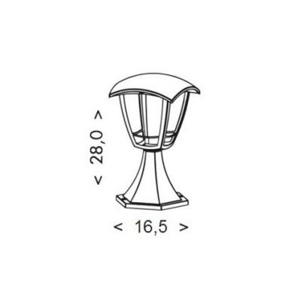 LED Kültéri lámpa VERONA LED/8W/230V IP44