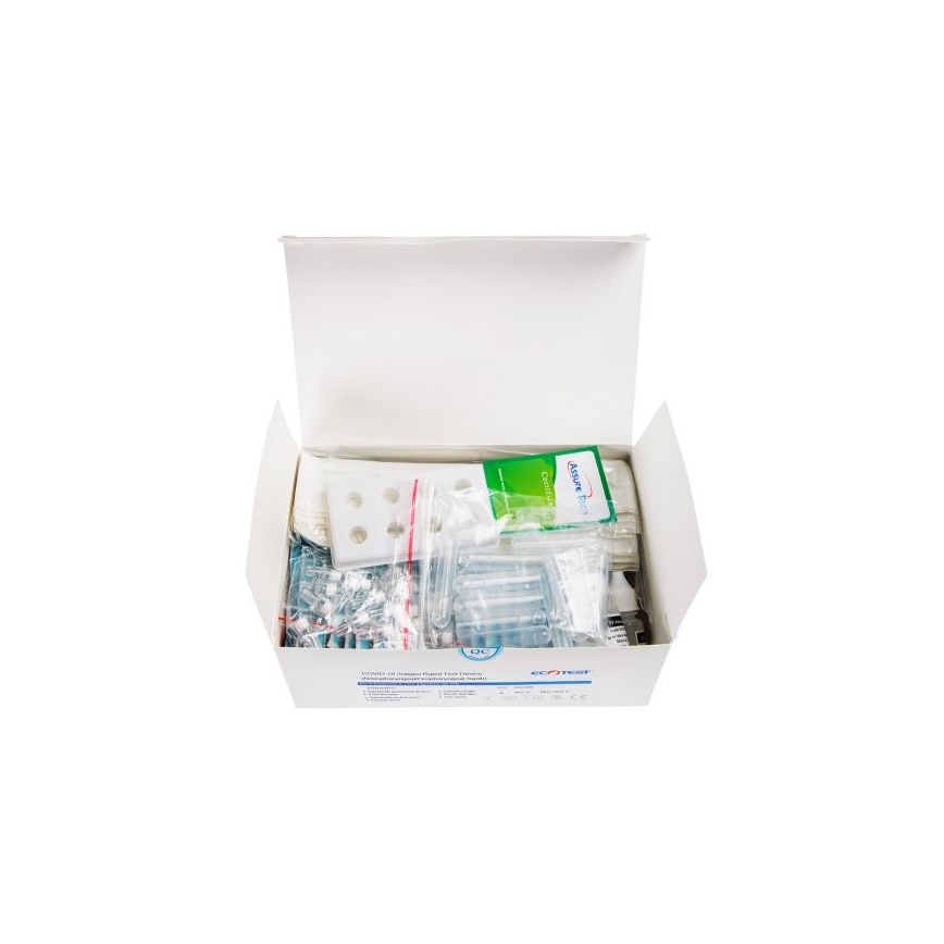 ECOTEST RAPID - Antigén gyorsteszt COVID-19, csomag 20 db