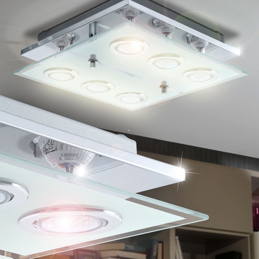 EGLO 13551 - CABO LED-es mennyezeti lámpa 6xGU10/3W/230V