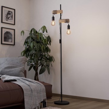 Eglo 183215 - Állólámpa TOWNSHEND 2xE27/10W/230V