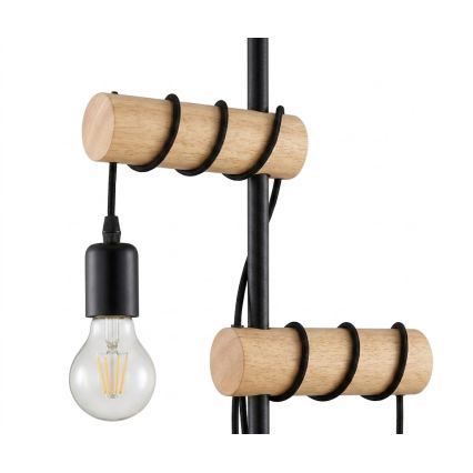 Eglo 183215 - Állólámpa TOWNSHEND 2xE27/10W/230V