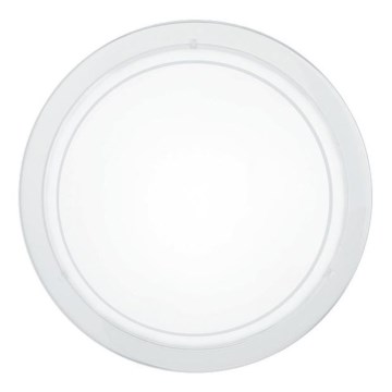 Eglo 18526 - HUBAA mennyezeti lámpa 1xE27/60W/230V Ø 29 cm fehér