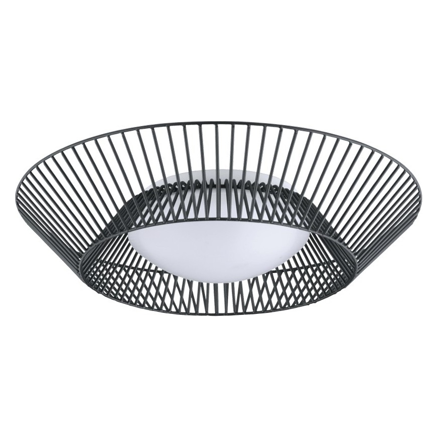 Eglo 200842 - PIASTRE LED mennyezeti lámpa LED/8,2W/230V Ø 39 cm fekete