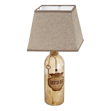 Eglo 202113 - Asztali lámpa MOJADA 1xE27/40W/230V barna