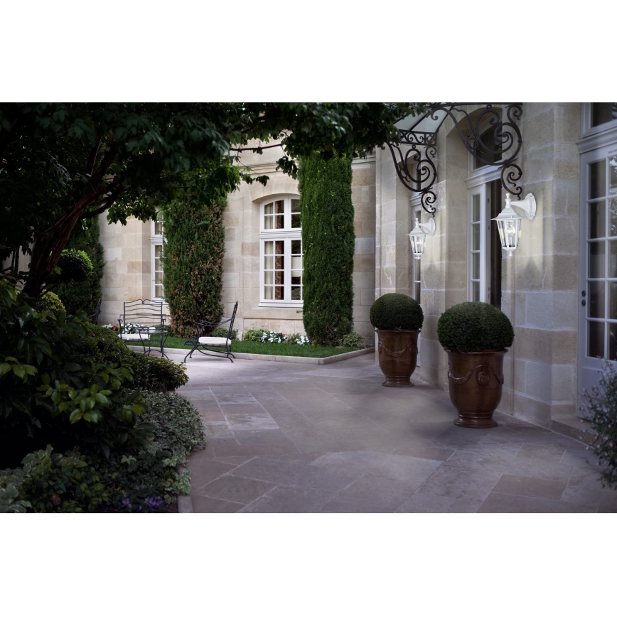 Eglo - kültéri fali lámpa 1xE27/60W IP44 fehér