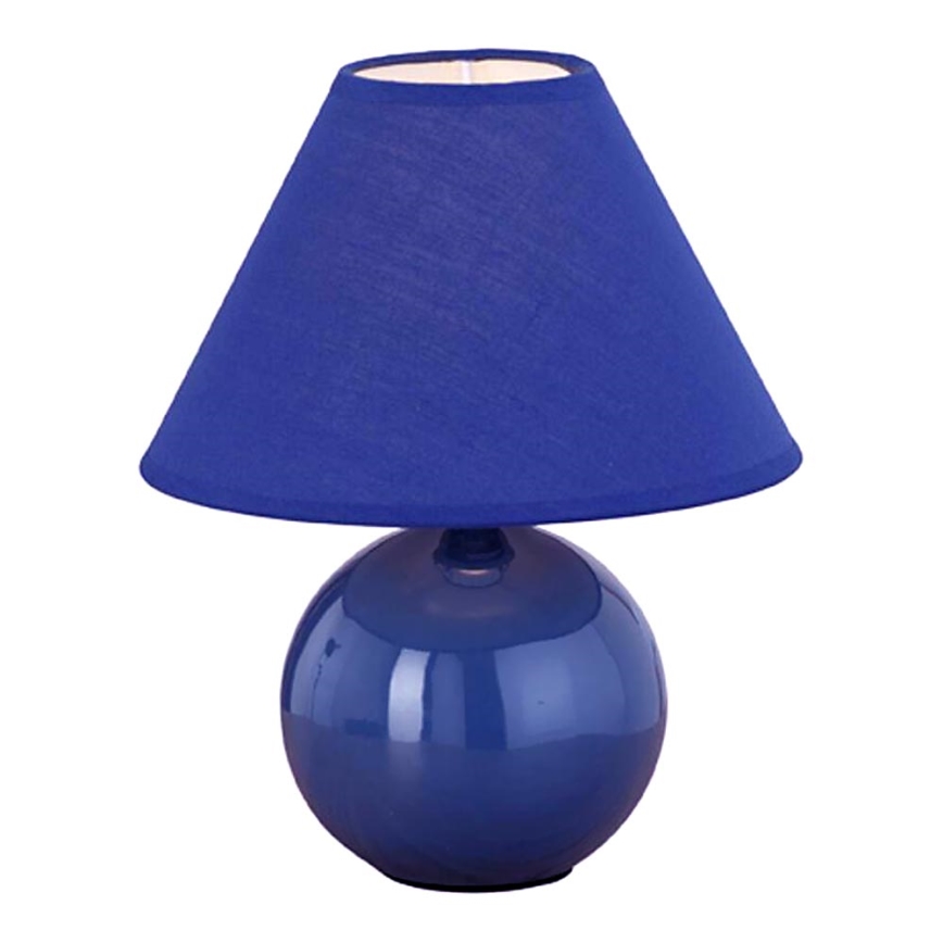 Eglo 23872 - Asztali lámpa TINA 1xE14/40W/230V kék