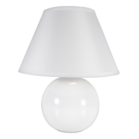 Eglo 23873 - Asztali lámpa TINA 1xE14/40W/230V fehér