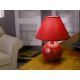 Eglo 23876 - Asztali lámpa TINA 1xE14/40W/230V piros