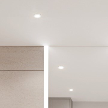 Eglo - 3 darabos LED fürdőszobai beépíthető spotlámpa 1xGU10/4,5W/230V IP44 fehér