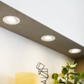 Eglo - 3 darabos SARTIANO beépíthető lámpatest szett LED/5W/230V