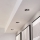 Eglo - 3 darabos szett dimmelhető beépíthető LED lámpatest LED/6,4W/230V átm. 8,8 cm fekete