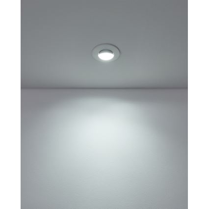 Eglo - 7 darabos LED beépíthető mennyezeti lámpa LED/4,9W/230V 2700/4000/6500K átm. 9 cm fehér