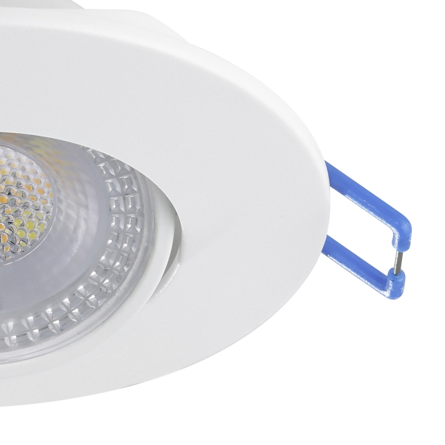 Eglo - 7 darabos LED beépíthető mennyezeti lámpa LED/4,9W/230V 2700/4000/6500K átm. 9 cm fehér