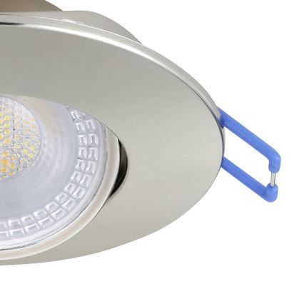 Eglo - SZETT 5x LED beépíthető mennyezeti lámpa LED/4,9W/230V 2700/4000/6500K átm. 9 cm matt króm