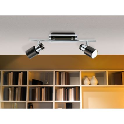 Eglo - LED Spotlámpa 2xGU10/5W/230V