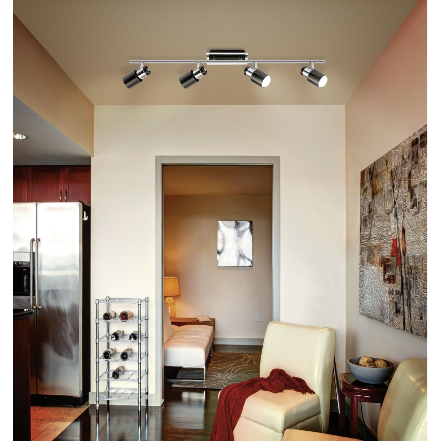 Eglo 30835 - LED Spotlámpa DAVIDA 1 4xGU10/5W/230V