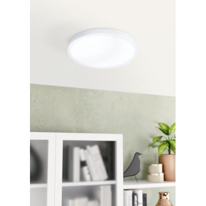 Eglo - LED fürdőszobai mennyezeti lámpa LED/20,5W/230V IP44 fehér átm. 28,5 cm