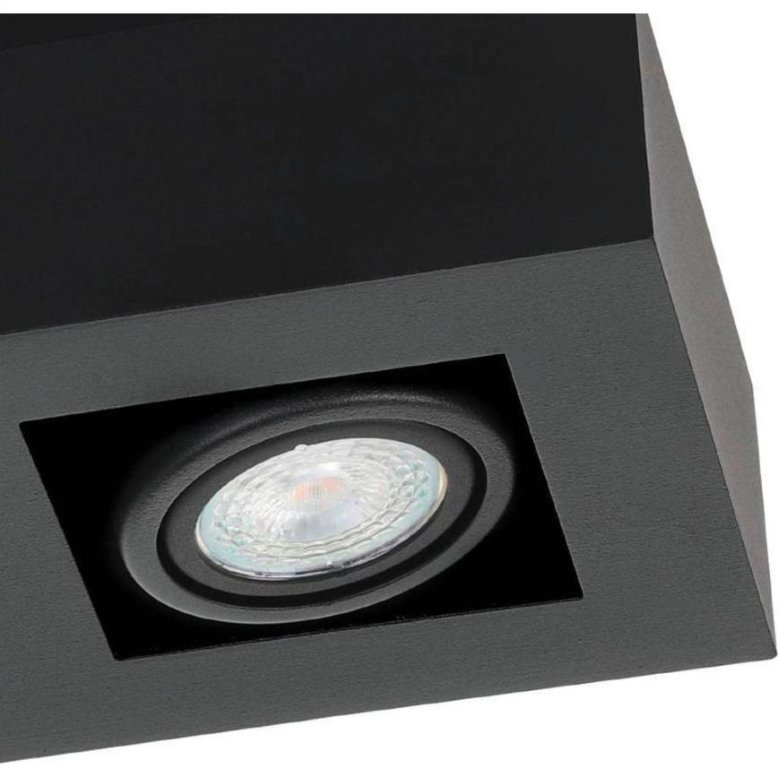 Eglo 31064 - LED spotlámpa MENDOZA 3xLED/4,7W/230V 3000K fekete