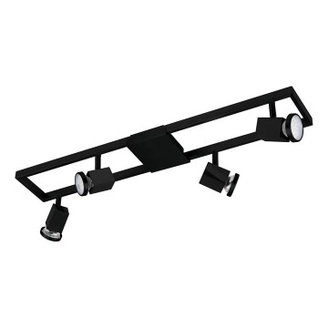Eglo 31072 - LED spotlámpa ZERACO 4xGU10/4,5W/230V fekete