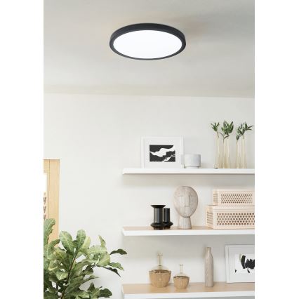 Eglo 31378 - LED dimmelhető fürdőszobai lámpa ARGOLIS-Z LED/19,5W/230V 2700-6500K IP44 fekete