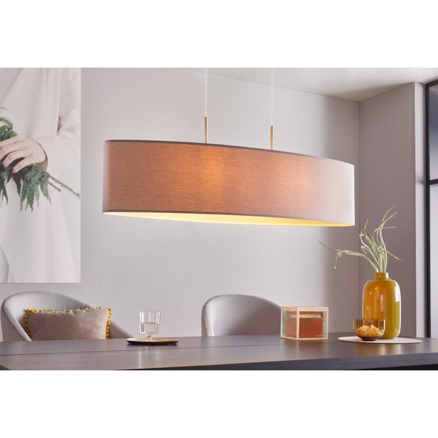 Eglo 31587 - PASTERI függeszték 2xE27/60W/230V, kábellel