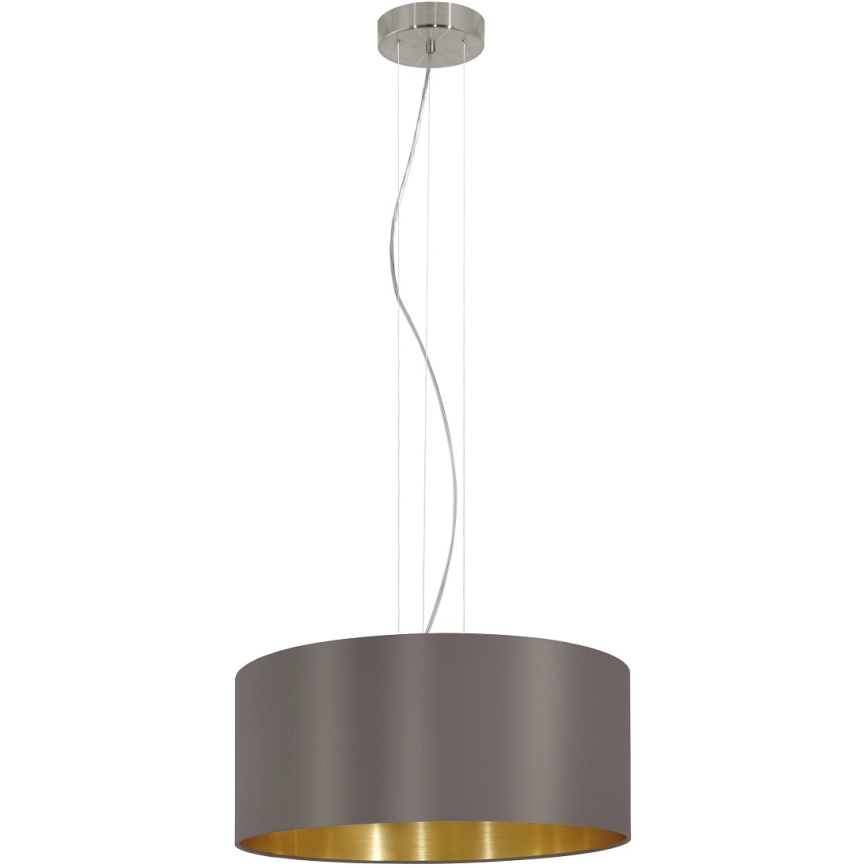 Eglo 31608 - Lustr na lanku MASERLO 3xE27/60W/230V