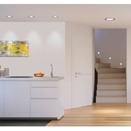 Eglo 31671 - LED beépíthető mennyezeti lámpatest FUEVA 1 1xLED/10,9W/230V átm. 17 cm