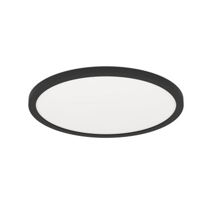Eglo 31703 - LED RGBW dimmelhető mennyezeti lámpa ROVITO-Z LED/14,6W/230V 2700-6500K átm. 29,5 cm fekete