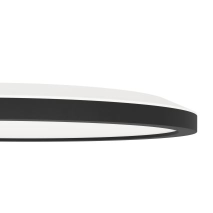 Eglo 31703 - LED RGBW dimmelhető mennyezeti lámpa ROVITO-Z LED/14,6W/230V 2700-6500K átm. 29,5 cm fekete