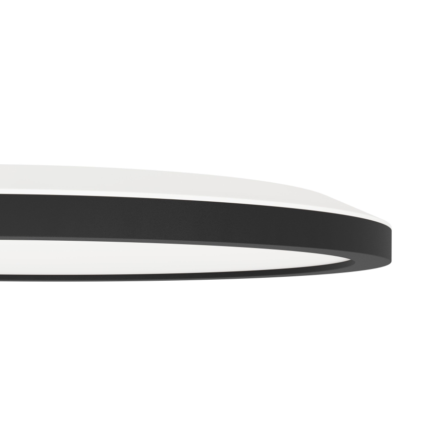 Eglo 31703 - LED RGBW dimmelhető mennyezeti lámpa ROVITO-Z LED/14,6W/230V 2700-6500K átm. 29,5 cm fekete
