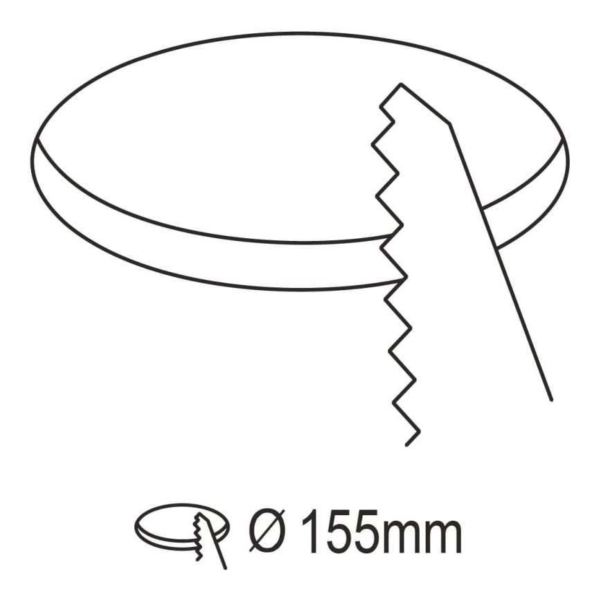 Eglo 31744 - LED fényerőszabályozható fürdőszobai süllyesztett mennyezeti lámpa FUEVA-Z LED/10,5W/230V 2700-6500K IP44 fekete átm. 16,5 cm