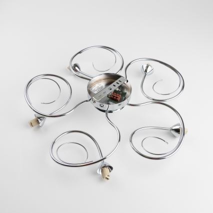 Eglo 32103 - LED felületre szerelt csillár VELAGO 5xG9/33W/230V fényes króm