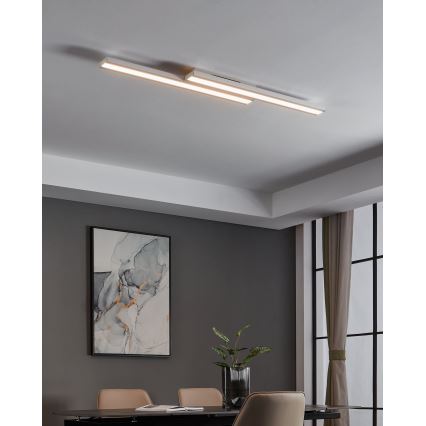 Eglo 32164 - LED RGBW fényerőszabályozható mennyezeti lámpatest SALITERAS-C LED/24W/230V 2700-6500K fehér