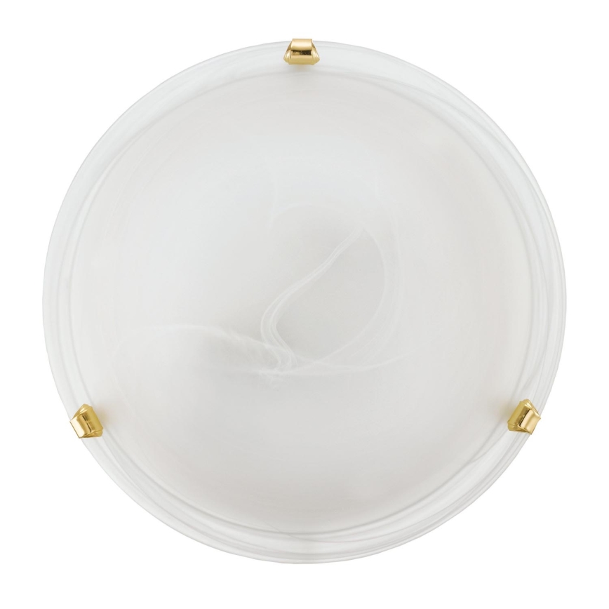 Eglo 32601 - LED mennyezeti lámpatest SALOME LED/11W/230V átm. 30 cm aranyszínű/alabástrom üveg