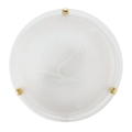 Eglo 32601 - SALOME LED mennyezeti lámpa, 11W, 230V, átm. 30 cm, aranyszínű