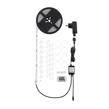 Eglo 32859 - RGB dimmelhető LED szalag 5m COB STRIPE LED/12W/230V 4000K IP44 + távirányítóval
