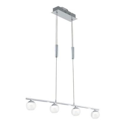 Eglo 32868 - BORRIOL kábelen függesztett LED csillár, 4xLED/4,5W/230V